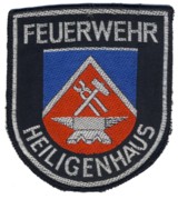 Abzeichen Freiwillige Feuerwehr Heiligenhaus in silber