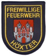 Abzeichen Freiwillige Feuerwehr Höxter in gold