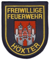 Abzeichen Freiwillige Feuerwehr Hxter in gold