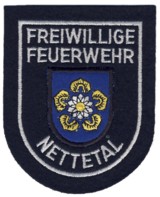 Abzeichen Freiwillige Feuerwehr Nettetal in silber