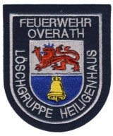 Abzeichen Freiwillige Feuerwehr Overath - Lschgruppe Heiligenhaus