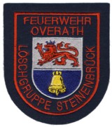 Abzeichen Freiwillige Feuerwehr Overath - Lschgruppe Steinenbrck