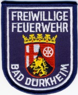 Abzeichen Freiwillige Feuerwehr Bad Drkheim