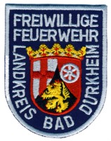 Abzeichen Freiwillige Feuerwehr Landkreis Bad Dürkheim