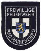 Abzeichen Freiwillige Feuerwehr Bad Marienberg