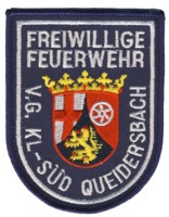 Abzeichen Freiwillige Feuerwehr Verbandsgemeinde Kaiserslautern-Süd / Queidersbach