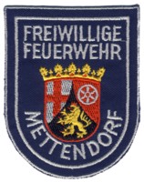 Abzeichen Freiwillige Feuerwehr Mettendorf