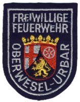 Abzeichen Freiwillige Feuerwehr Oberwesel-Urbar