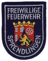 Abzeichen Freiwillige Feuerwehr Sprendlingen