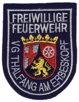 Abzeichen Freiwillige Feuerwehr Verbandsgemeinde Thalfang am Erbeskopf