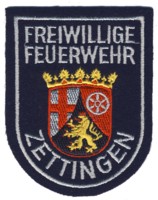 Abzeichen Freiwillige Feuerwehr Zettingen