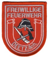Abzeichen Freiwillige Feuerwehr Deetz/Anh.