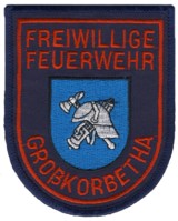 Abzeichen Freiwillige Feuerwehr Grokorbetha