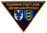 Abzeichen Freiwillige Feuerwehr Stadt Leuna / Gnthersdorf-Ktschlitz