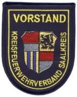 Abzeichen Kreisfeuerwehrverband ehem. Landkreis Saalkreis / Vorstand