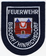 Abzeichen Freiwillige Feuerwehr Bisdorf / Hinrichsdorf auf Fehmarn