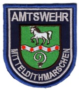 Abzeichen Freiwillige Feuerwehr Amtswehr Mitteldithmarschen