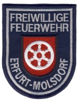 Abzeichen Freiwillige Feuerwehr Erfurt - Molsdorf
