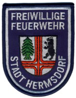 Abzeichen Freiwillige Feuerwehr Stadt Hermsdorf