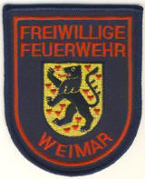 Abzeichen freiwillige Feuerwehr Weimar