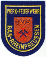 Abzeichen Grubenwehr Schachtanlage Rheinpreussen / Bergbau AG Niederrhein / Moers