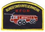 Abzeichen Bundeswehrfeuerwehr KFOR / Kosovo