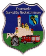 Abzeichen Bundeswehrfeuerwehr Gertehauptdepot in Neckarzimmern