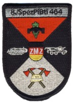 Abzeichen Militrfeuerwehr / Spezialbattalion 464 / Speyer