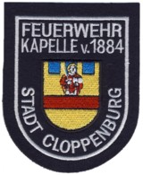 Abzeichen Freiwillige Feuerwehr Kapelle Stadt Cloppenburg