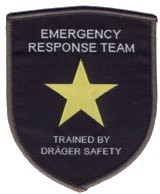 Abzeichen Dräger Emergency Response Team