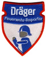 Abzeichen Dräger Feuerwehr-Reporter
