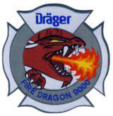 Abzeichen Dräger Fire Dragon 9000