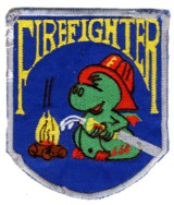 Abzeichen Fire Fighter