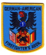 Abzeichen German-American Firefighters Association