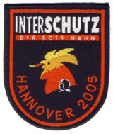 Abzeichen Interschutz 2005 in Hannover