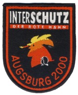 Abzeichen Interschutz 2000 in Augsburg