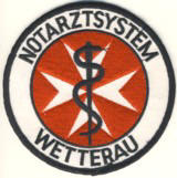 Abzeichen Notartzsystem Wetterau