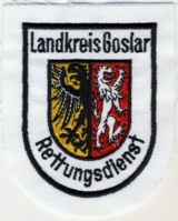 Abzeichen Rettungsdienst Landkreis Goslar