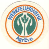 Abzeichen aufgelöste Werkfeuerwehr AgrEvo / Wolfenbüttel