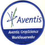 Abzeichen aufgelöste Werkfeuerwehr Aventis / Wolfenbüttel