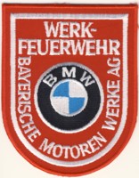 Abzeichen Werkfeuerwehr Bayrische Motoren Werke AG