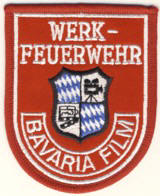 Abzeichen Werkfeuerwehr Bavaria Film