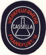 Abzeichen Werkfeuerwehr Cassella / Frankfurt am Main