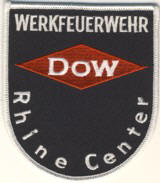 Abzeichen Werkfeuerwehr DOW / Werk Rheinmnster