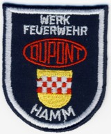 Abzeichen Werkfeuerwehr Dupont / Hamm