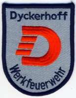 Abzeichen Werkfeuerwehr Dyckerhoff