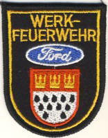 Abzeichen Werkfeuerwehr Ford / Kln