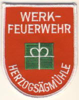Abzeichen Werkfeuerwehr Herzogsägmühle