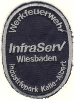 Abzeichen Werkfeuerwehr InfraServ / Wiesbaden