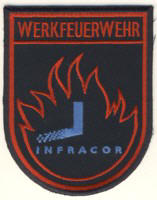 Abzeichen Werkfeuerwehr Infracor / Marl